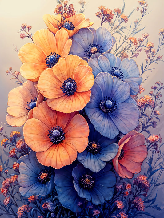 Beautiful flowers 20 - printable PNG image