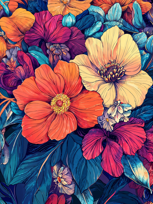 Beautiful flowers 8 - printable PNG image